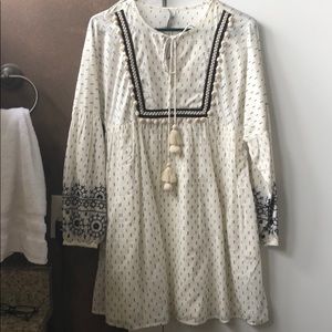 Zara Peasant Dress